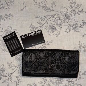 Alex and Ani Black Wallet